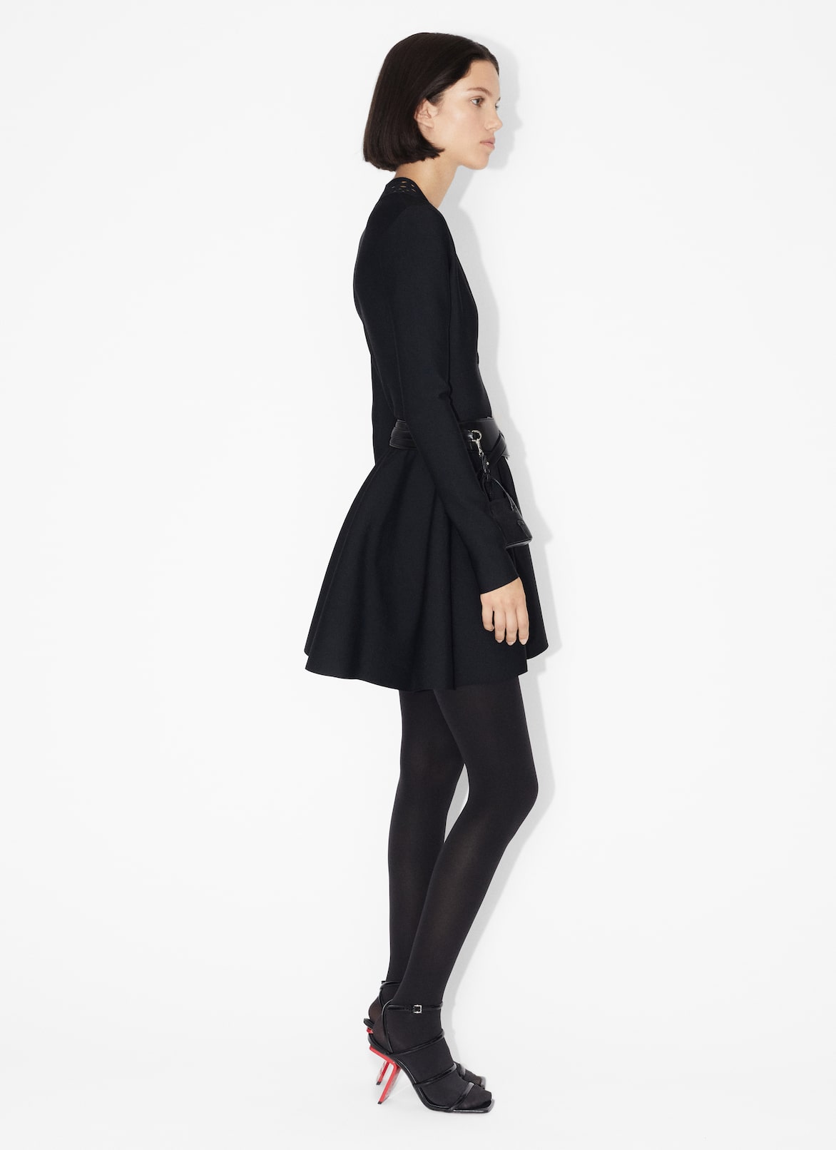 Vienne Skater ALAÏA BLACK VIENNE SKATER